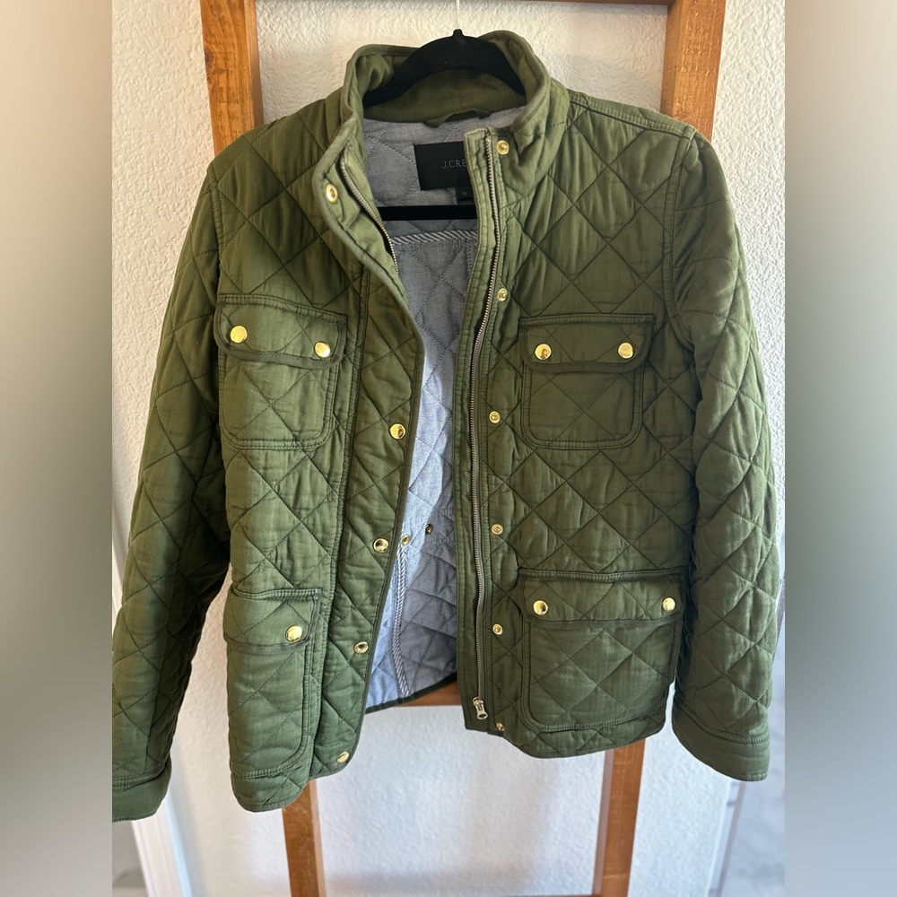 JCREW quilted barn jacket - Picture 2 of 5